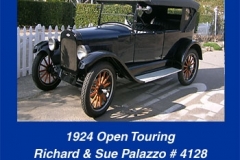 Richard and Sue Palazzo's 1924 Open Touring Car