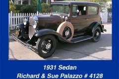 Richard and Sue Palazzo's 1931 Sedan