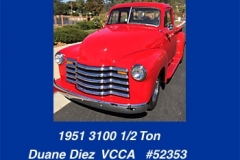 Duane Diez's 1951 Pickup Truck