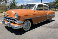 Jim and Sabrina Karras' 1954 Bel Air 4-Door Sedan