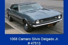 Silviio Delgado, Jr.'s 1968 Camaro